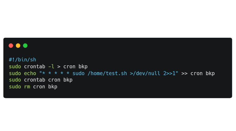Crear Jobs usando un script en Shell